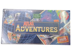 Vintage Atlas Adventures World Discovery The Green Board Game Co Educational NEW