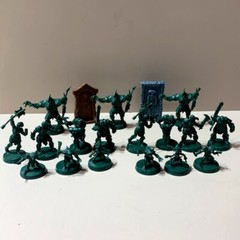 19pcs Orcs Goblins Abomination Heroquest Kellar’s Keep Quest Board Game Minis