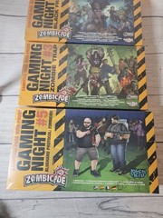 Zombicide Gaming Night #2 #3 #5 – NEW/SEALED-Cool Mini-Campaign Pack w/ Prizes