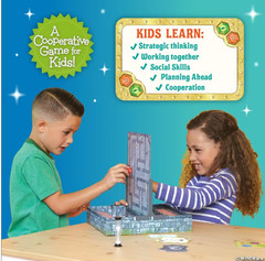 Gnomes at Night Peaceable Kingdom Cooperative Board Game