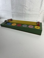 Antique GEE-WIZ No. 40 Wolverine Supply Toy Metal Horse Racing Game