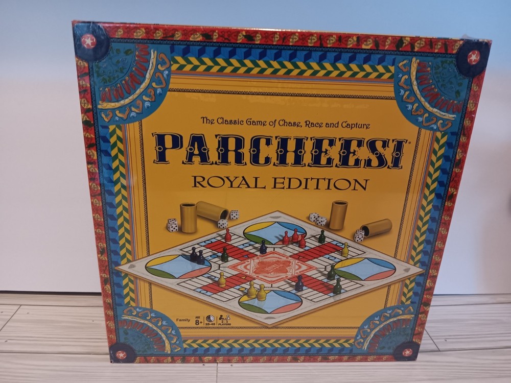 Parcheesi: Royal Edition Board Dice Game • Family Game For Ages 8+ • New Sealed!