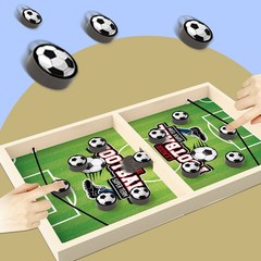 Fast Sling Puck Game Hockey Games Wooden Board Table Toy Family Games JQ