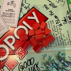 Hasbro Monopoly Board Game Hong Kong Edition Bilingual Flawed Read Description