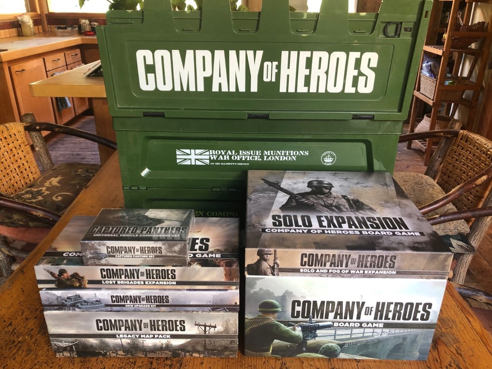 Company of Heroes War Crate Bundle, with 2e Upgrades/Packs from Bad Crow Games