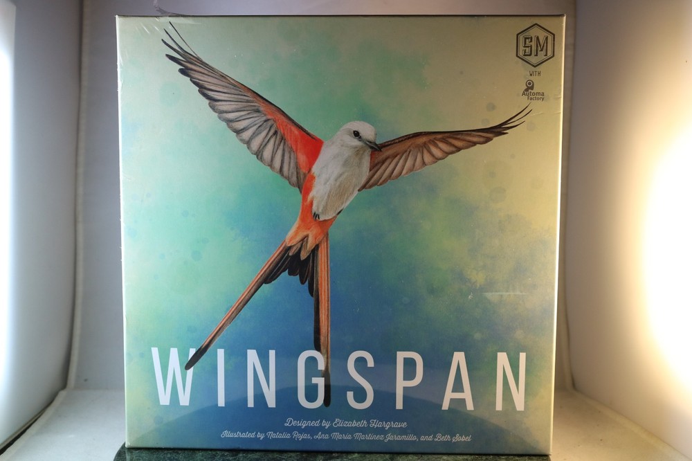 Wingspan Stonemaier Games Board Game CIB Complete New Sealed NIS Mint Box