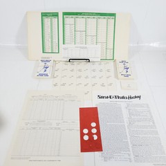 Strat-O-Matic Hockey Board Game – Lots Unpunched, Unsure of Completeness