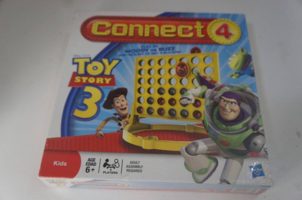 NEW Disney Pixar Toy Story 3 Connect 4 Game by Hasbro Movie Edition