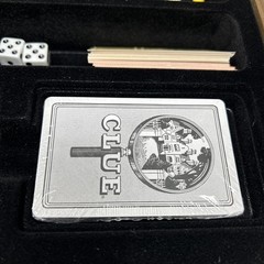 MONOPOLY and Clue Deluxe Vintage 2 in 1 Wood Game Collection Set Complete