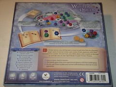 Winter Queen SW ice crystal wizard abstract strategic boardgame Crowd Games