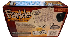 Farkel Game by Patch Complete Boxed Game 6 Dice Cup Score Sheets Instructions