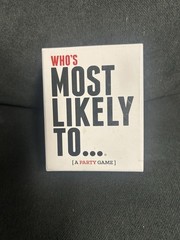 Who’s Most Likely To… A Party Game Brand Gently Used