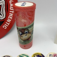 1990s POG – Micro Tournament Game Pack The World Pog Federation Case Plus T4565