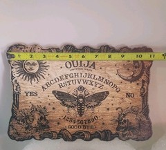 Vintage Style Wooden Ouija Board w/Planchette 30cm SMALL Spirit Board Halloween