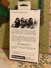 Lords of UNDEREARTH Unpunched Fantasy Dwarves Orcs MicroGame BOX RPG Metagaming