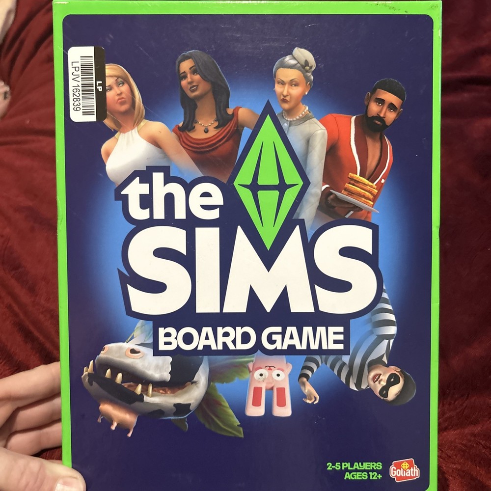 Goliath The Sims Board Game | Family Strategy Game | Craft Your Story – Open Box