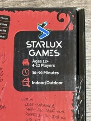 Starlux Let’s Split Up – Outrageous Horror Spoof Party Game – Ages 12+ USED