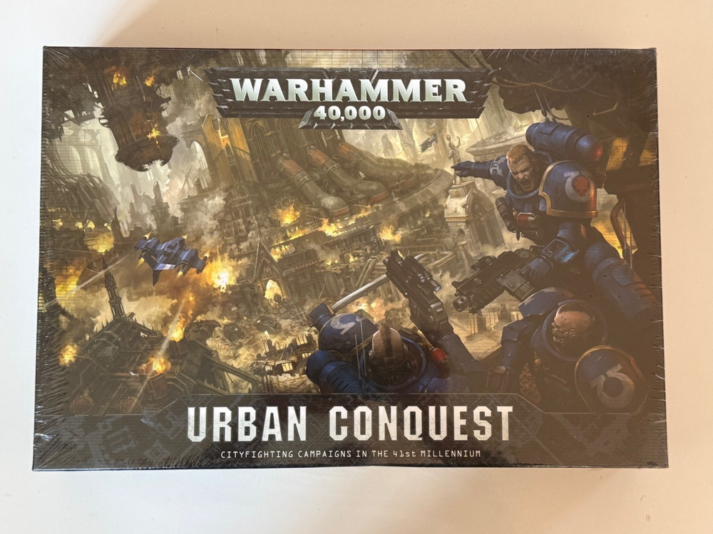 Warhammer 40,000 Urban Conquest Board Game 40K New Factory Sealed OOP 2018 Rare