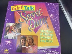 Vintage 1991 GIRL TALK SECRET DIARY Almost Complete 1 Card Missing.