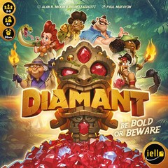 Iello | Diamant | Board Game | Ages 8+ | 3-8 Players | 30+ Minutes Playing