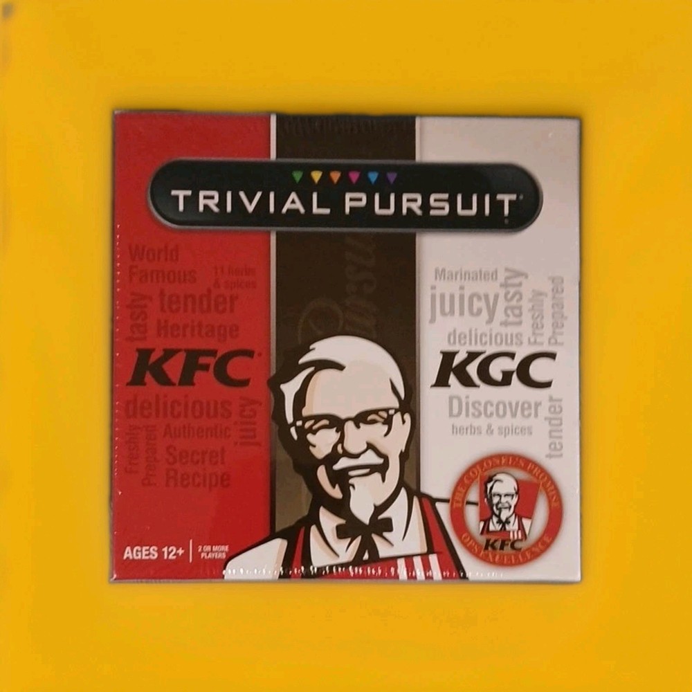 USAopoly Trivial Pursuit KFC Travel Size Trivia Game Ages 12+ 2 Players