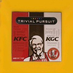 USAopoly Trivial Pursuit KFC Travel Size Trivia Game Ages 12+ 2 Players
