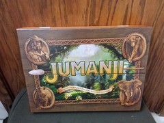 Jumanji the Game Real Wooden Box Edition of the Classic Adventure Board Game