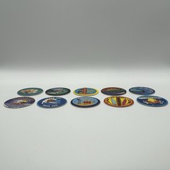 Vintage 1990s Surfing POGS Lot of 10 Original Unused Surf Collectibles