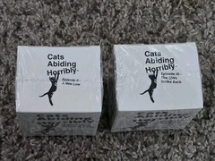 Cats Abiding Horribly Episodes 2 II 3 III Cards Against Humanity Expansion Packs