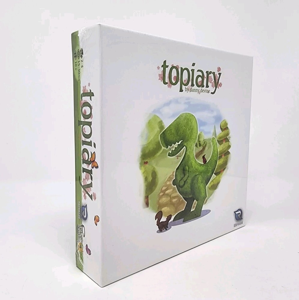 Topiary Board Game, Renegade Game Studios, Danny Devine, Factory Sealed-NEW