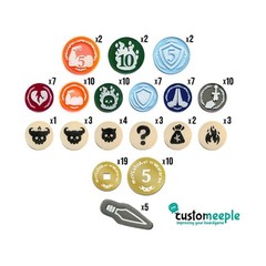 Customeeple Game Accessory Slay the Spire Compatible Tokens New