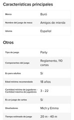 JUEGO ” AMIGOS DE MIERD@” PARTY PREVIAS ARGENTINA CARDS GAME + 18 Años