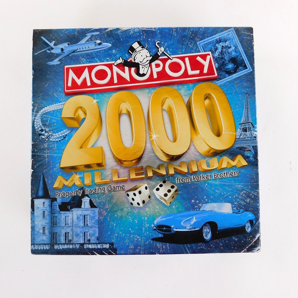 Monopoly 2000 Millennium Parker Brothers Hasbro Components Sealed See Pics