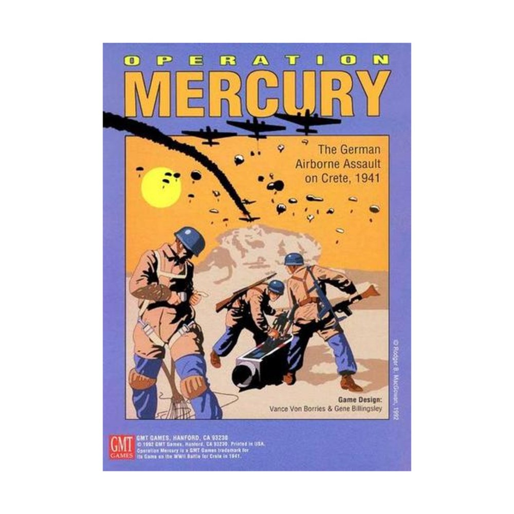 GMT Wargame Operation Mercury Box VG+/NM