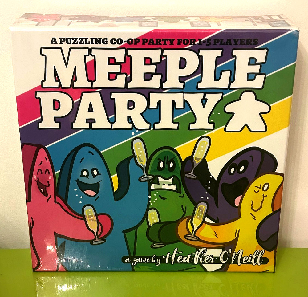 MEEPLE PARTY Board Game English strategy Co-op NEW