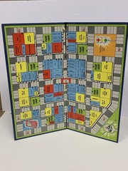 Vintage 1953 1960 Park And Shop Milton Bradley Board Shopping Game 4300 Complete