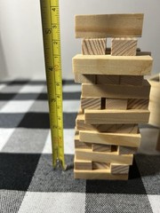 Jenga Style Travel Game /Promo For Last Man On Earth Fox Tv Show 5.5” Set