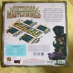 CMON Victorian Masterminds Board Game Eric Lang & Antoine Bauza Steampunk