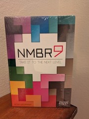 NMBR 9 (Number 9) Board Game Z-Man Games 100% COMPLETE