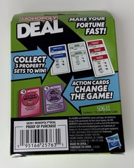 Monopoly Deal Card Game, Quick-Playing Family Card Game for 2-5 Players New!