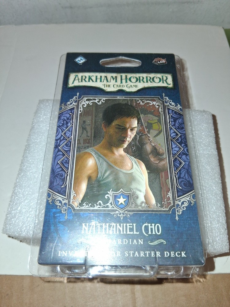 Arkham Horrors Card Game NATHANIEL CHO Investigator Deck BRAND NEW