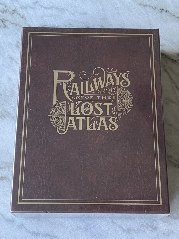 Railways Of The Lost Atlas Asterisk Games Rare Kickstarter Table Top Board Game