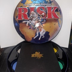 RISK The Game Of Global Domination In Collector’s Round Metal Tin
