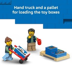 LEGO City Delivery Van Building Toy 60500 2 Minifigures Kids Ages 6+ Pretend