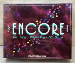 Vintage 1989 Parker Brothers Encore Game Song Filled Sing Off Board Game SEALED