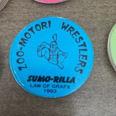 ZOO MOTORI WRESTLERS POGS