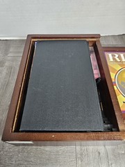 RISK ☆ Vintage Collection Wooden Box Bookshelf 2009 Edition Hasbro- For Parts