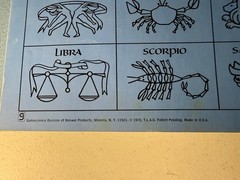 Vintage 1970s Aquarius 2000 Astrology Horoscope Computer Zodiac Board Game