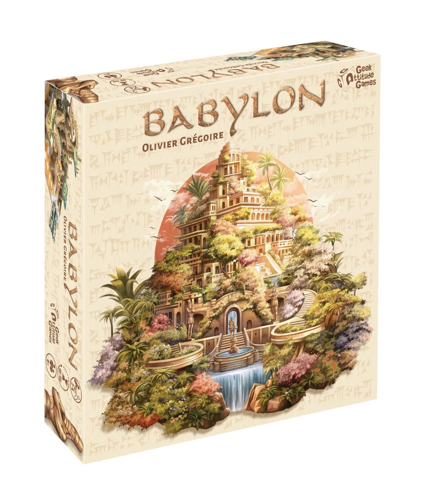 Babylon – Ancient City Building Board Game by Geek Attitude Games – New & Sealed