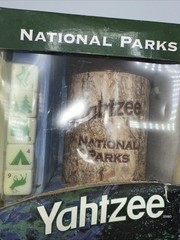 Hasbro Yahtzee National Parks Travel Edition Indoor/Outdoor New In Damaged Box